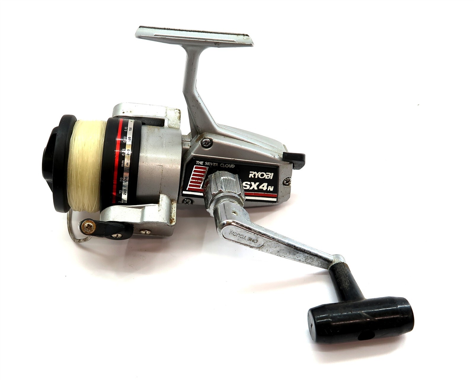 RYOBI SX4N Spinning Fishing Reel 4.3:1 Gear Ratio Vintage Made in Japan 