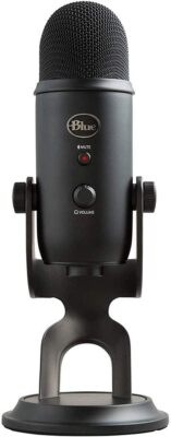 Blue Yeti Professional Multi-Pattern USB Condenser Microphone - Blackout (IL/...