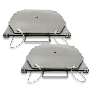 Hunter Alignment Rack Turn Plate Rebuild Kit – 14 Inch Stainless Steel (Set)