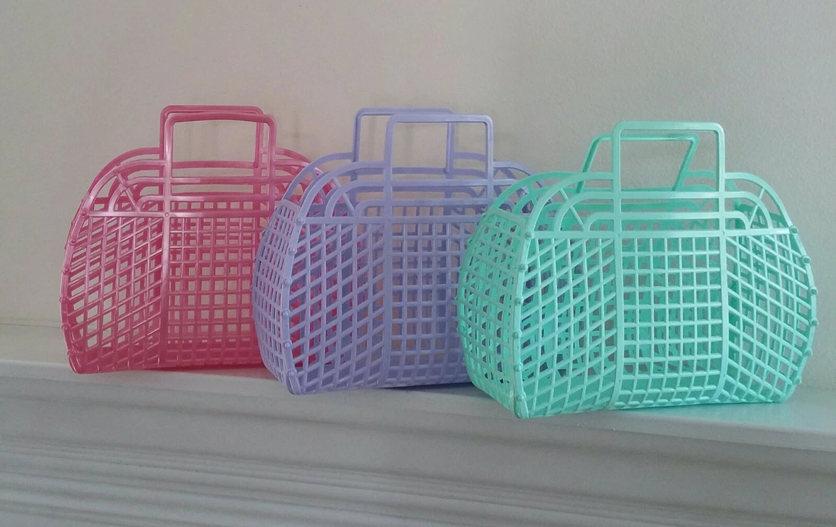 New Vintage Retro Jelly Plastic Purse