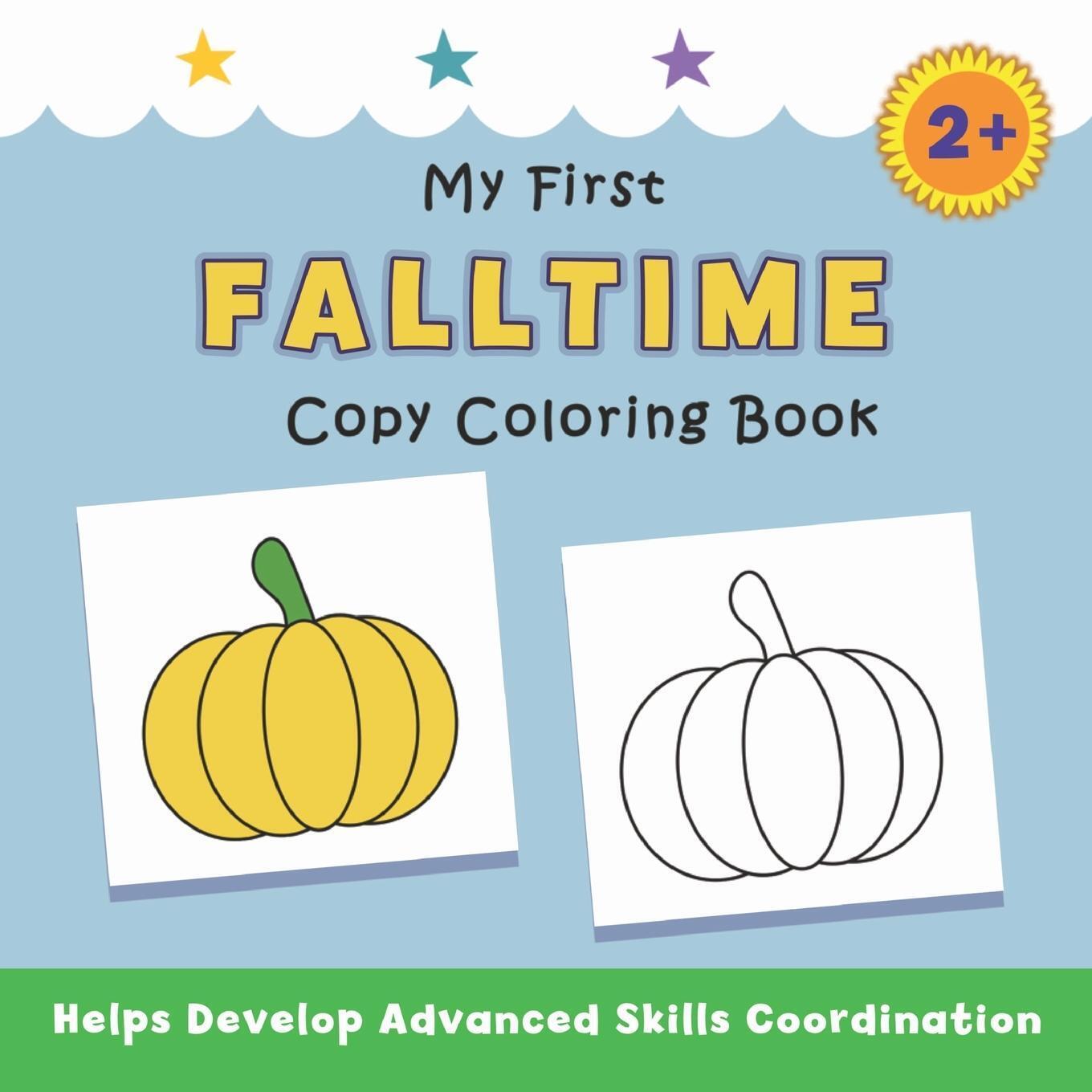 Thumbnail - Justine Avery | My First Falltime Copy Coloring Book | Taschenbuch |