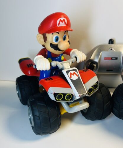 Carrera RC Mario Kart Super Mario And Yoshi Quad Bike ATV Tested And Working - Picture 2 of 16
