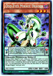 Odd-Eyes Mirage Dragon DRL3-EN001 Secret Rare 1st Edition