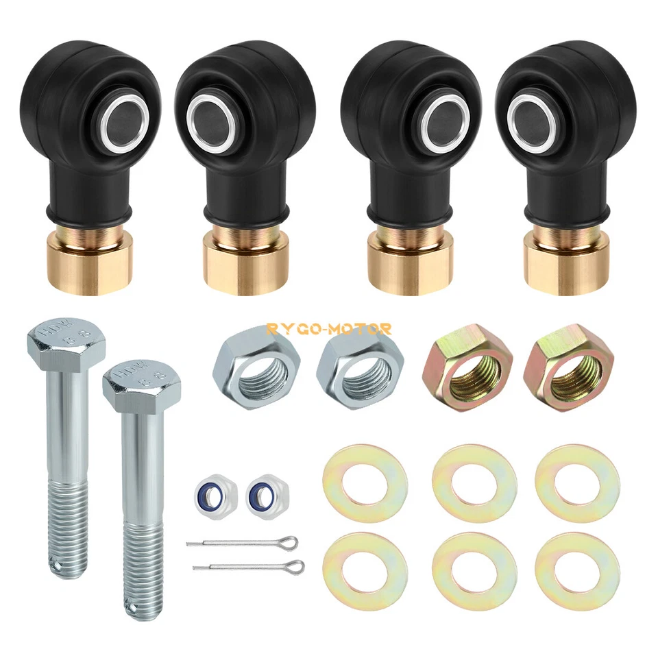 Tie Rod End Kits for Polaris Scrambler 400 500 2x4 4X4 1997 1998 1999 2000-2012 - Image 2 of 4