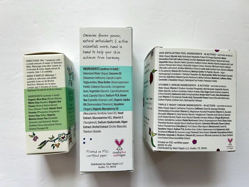 NEW! Mad Hippie SET w/HOLIDAY BAG Skin Brightening, Cream, Cleanser & Mask, RARE - Picture 10 of 23