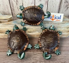 Cast Iron Turtle Wall Hook - Towel Hanger - Coat, Hat, Key Rack - Bathroom, Pool