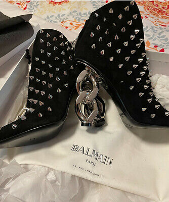 Balmain Shoes / Size 7.5 / New In Original Package High Balmain Shoes / Size 7.5 / New In Original Package High