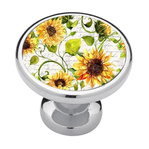 Sunflower Paper image Switch Cover, Home Decor, Night Light, Cabinet knob, GFI - Picture 14 of 14
