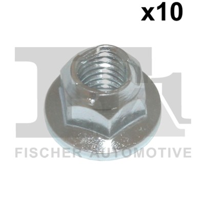 ABGASANLAGE MUTTER M8X1.25 SW11 10 STK. MIT FLANSCH