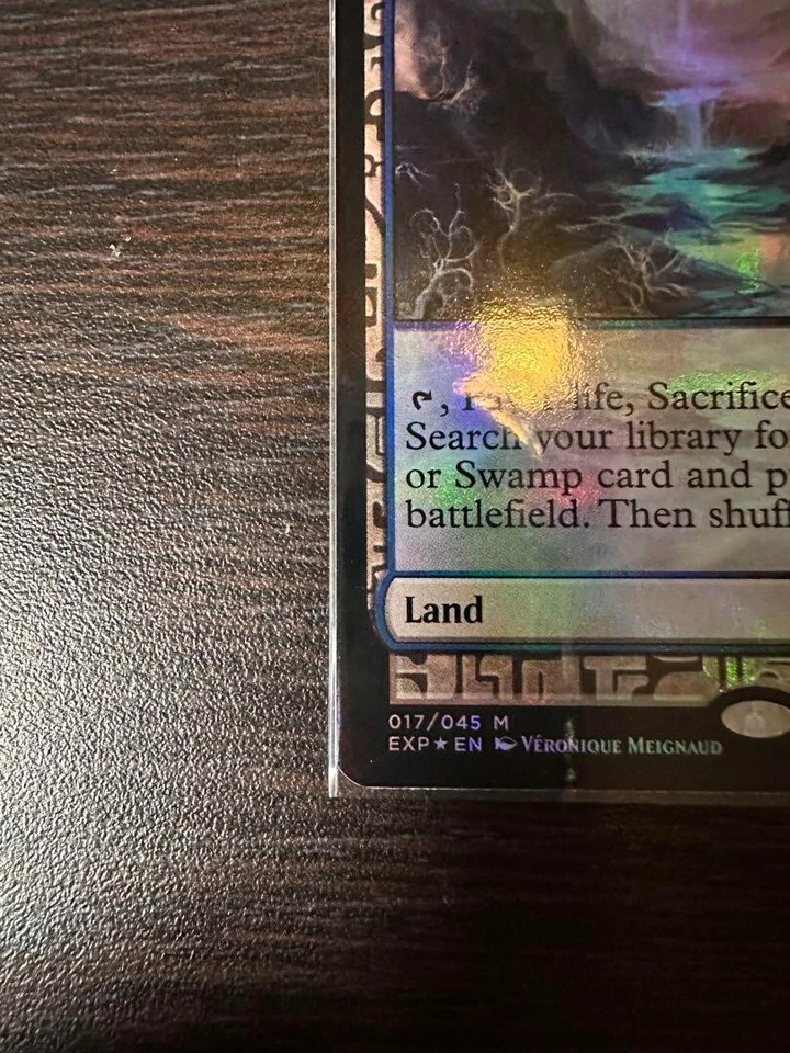 MTG Polluted Delta - Zendikar Expeditions Quad Gem - OG Lottery Card - NM - Image 4 of 4