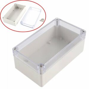 Waterproof IP65 ABS Plastic Box Enclosure Clear Project Case 115x90x55mm