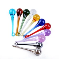 LONGWIN 20pcs Color Crystal Raindrop Chandelier Prism Pendants Curtain DIY Part