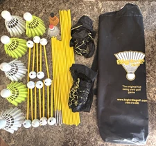 Big Birdie Golf Swing Yard Golf Game Complete Backyard Carry Bag Lawn BEACH Game