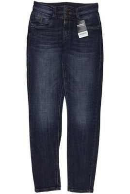 TIMEZONE Jeans Damen Hose Denim Jeanshose Gr. W26 Baumwolle Marineblau #ua2g98c
