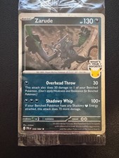 Pokémon TCG Zarude Gamestop Exclusive ETB PROMO - SEALED PACK #056