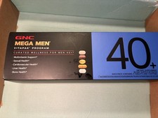 GNC Mega Men Vitapak Program 40+ 25Day Supply...