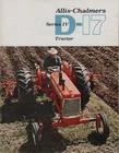 ALLIS-CHALMERS SERIES IV D-17 TRACTOR 12 PAGE BROCHURE FE-217 659