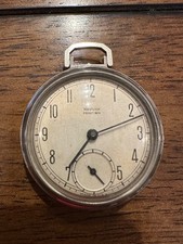Vintage Westclox Pocket Ben Wind Up Pocket Watch for Parts or Repair