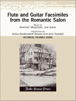 Flute & Guitar Facsimiles From The Romantic S | Partitur | Falls House Press