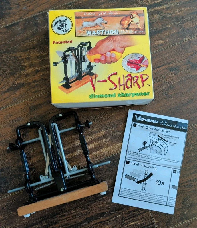 Warthog V Sharp Diamond Knife Sharpener
