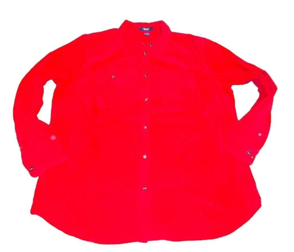 Chaps Corduroy Casual Button-Down Shirts for Men for sale | eBay
