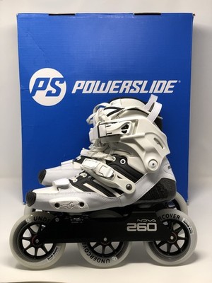 powerslide hc evo pro 110 carbon fiber inline skates - size 10 men us 