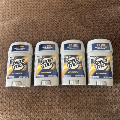 4x Speed Stick Energy Scent Antiperspirant Deodorant