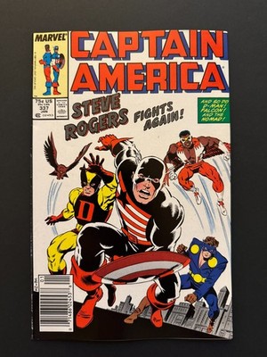 Captain America #337 - Avengers #4 Homage Cover Swipe (Marvel, 1988) NM