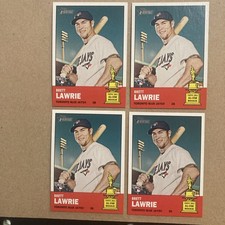 2012 Topps Heritage - (4) Brett Lawrie #280 (RC)