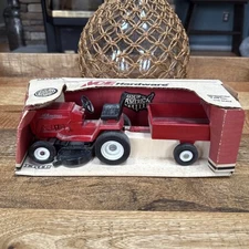 Vintage Ertl 1991 Ace Hardware Lawn Tractor and Trailer  New In Box 1/2 Scale