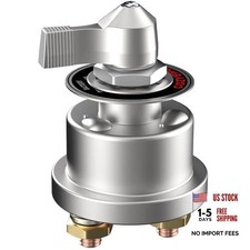 12-48V Master Battery Disconnect Switch,High Current up to 200A.Perfect for