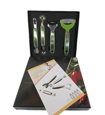 Wolfgang Puck Bistro Elite 4 Piece Essential Prep Set - Zester Melon Baller More