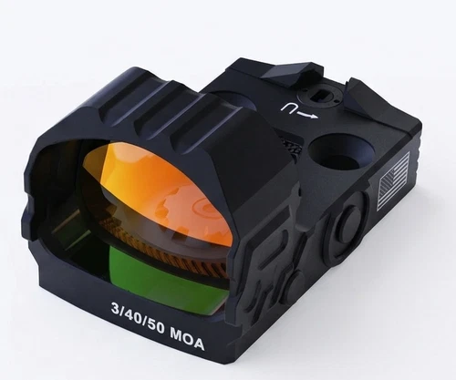 ADE RD3-021-PRO2 Shake Wake+Multi Reticle Red Dot for Ruger RXM, Max9 Pistols