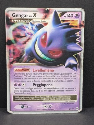 Gengar Lv.X 97/99 Arceus Holo Ultra Rare Pokemon TCG full art