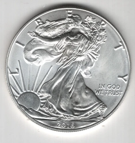 2016 WALKING LIBERTY AMERICAN EAGLE .999 FINE SILVER DOLLAR COIN 1oz. $1 USA