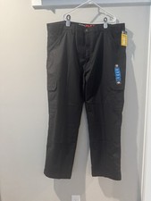 Dickies DuraTech Ranger Work Pants Mens 44x32 Black Relaxed Utility Cargo NWT