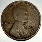 1915-D Lincoln Wheat Cent Good Condition Early Date Penny 1c One Cent - 3711