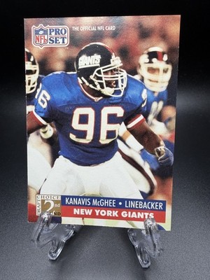 1991 Pro Set - 2nd Round Draft Choice Kanavis McGhee #784 (RC)