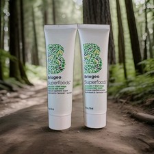 2x BRIOGEO Superfoods Moisture Hair Mask 1 Oz Each Avocado  Kiwi Mega Moisture