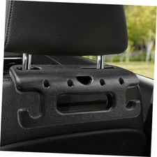 Car Headrest Grab Handle with Hook, Heavy Duty Car Rear Seat Passenger Black