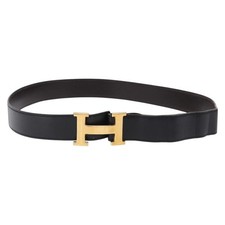 Ceinture réversible en cuir Hermes Constance Medium
