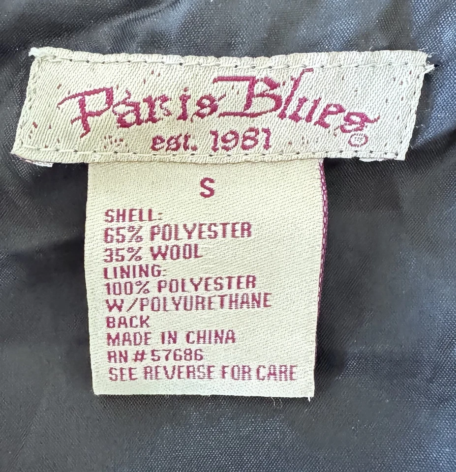 Черная куртка Paris Blues с оттенком гламура и панк-стиля - Изображение 2 из 2