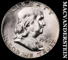 1958 Silver Franklin Half Dollar - Choice Gem Brilliant Uncirculated+++  #K789