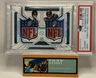 2024 National Treasures-ODUNZE/HARRISON JR. #WR-1-Dual NFL Shield 1/1 - PSA 10