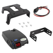 Proportional Electric Trailer Brake Controller Fits 1-3 Axles Self-leveling Proportional Electric Trailer Brake Controller Fits 1-3 Axles Self-leveling