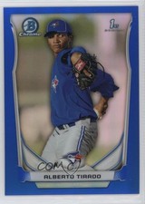 2014 Bowman Chrome Prospects Blue Refractor 13/250 Alberto Tirado #BCP8 n1u