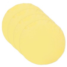 Pre Cut Pottery Cloth Soft 12" Round Cloth Leather, 4pcs