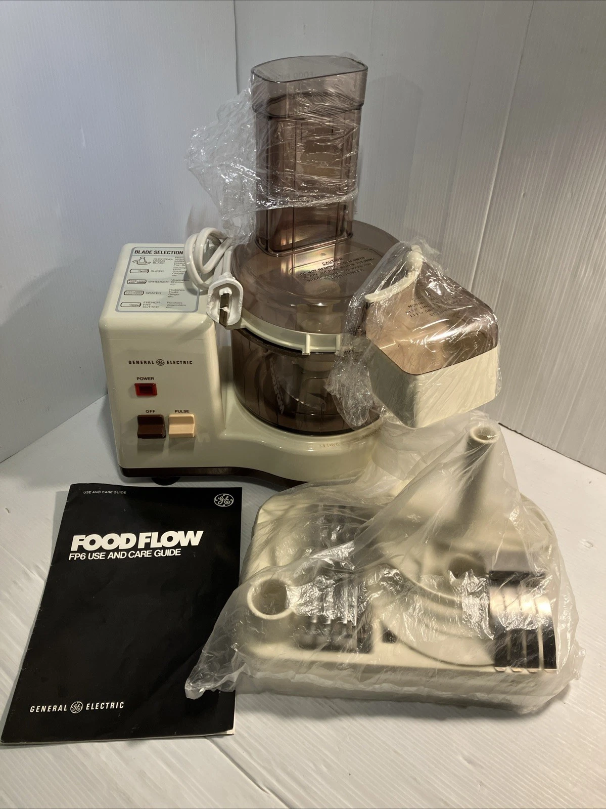 GENERAL ELECTRIC FLOW FP6 CONTINUOUS FLOW FOOD PROCESSOR See Photos & Descriptio
Opens in a new wind