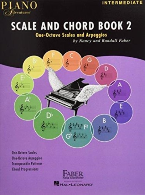 Piano Adventures Scale and Chord Book 2 by Nancy Faber (Book)