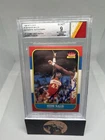 1986-87 Fleer Kevin Willis Auto Game-Used Patch BGS 9 Autograph Jersey Fusion